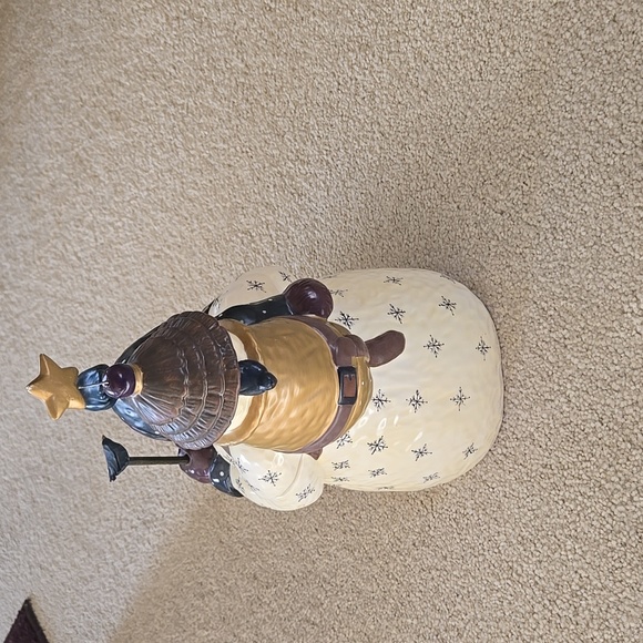Williraye snowman cookie jar - Picture 2 of 8